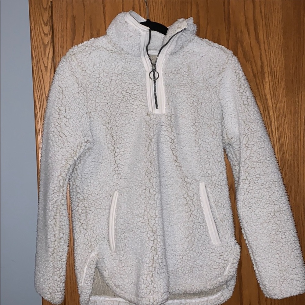 Furry pull over